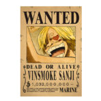 poster wanted sanji