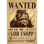 poster wanted usopp