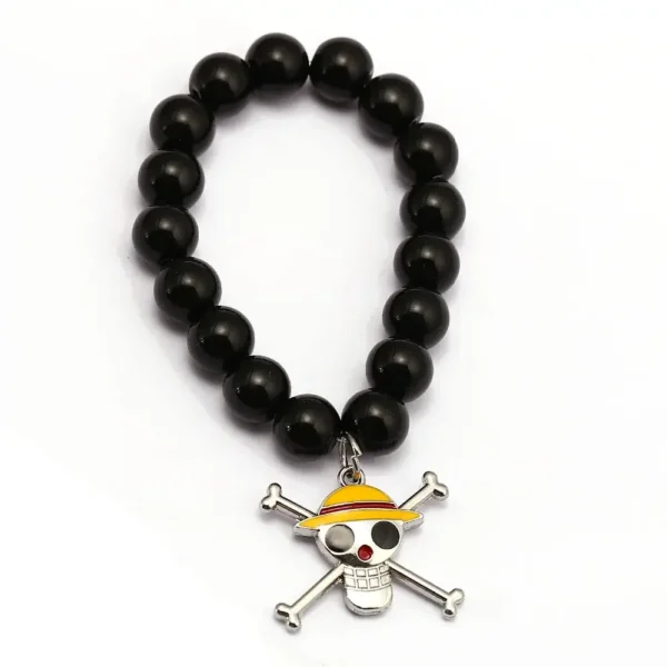 pulsera one piece jolly roger
