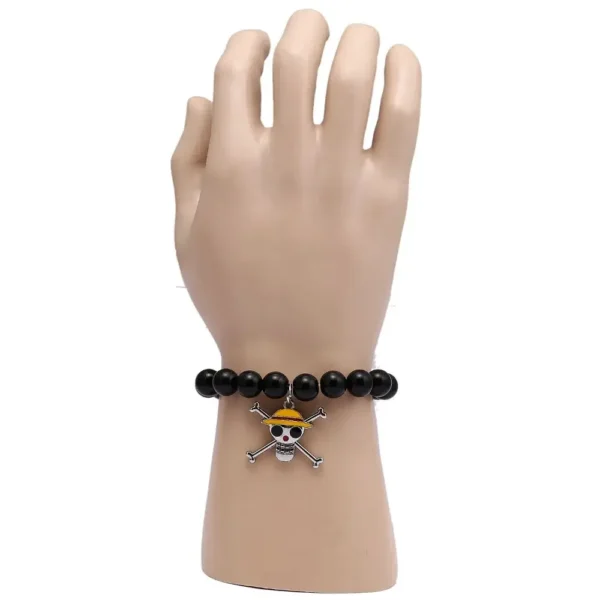 pulsera one piece jolly roger