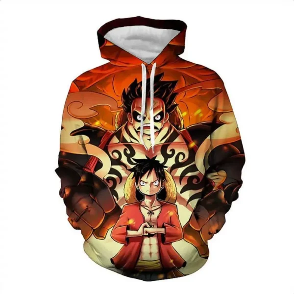 sudadera de luffy gear 4