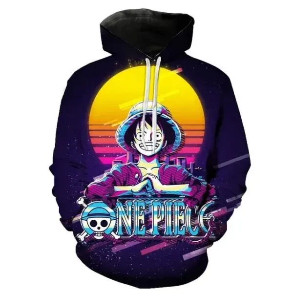 sudadera de one piece monkey d luffy
