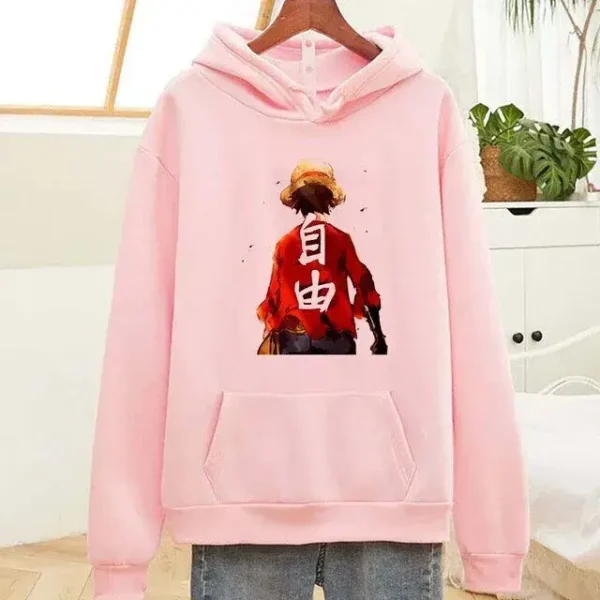 sudadera luffy enfadado