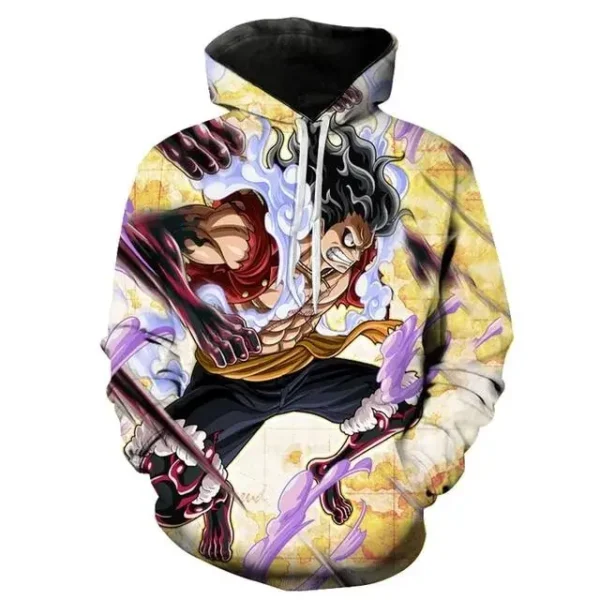 sudadera luffy gear 4