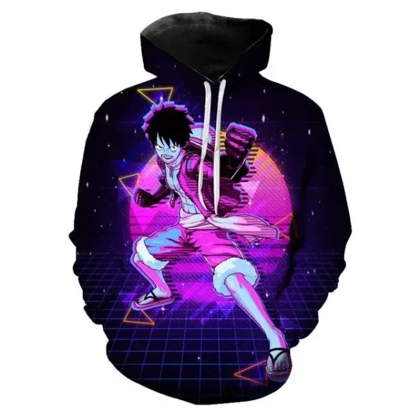 sudadera luffy haki