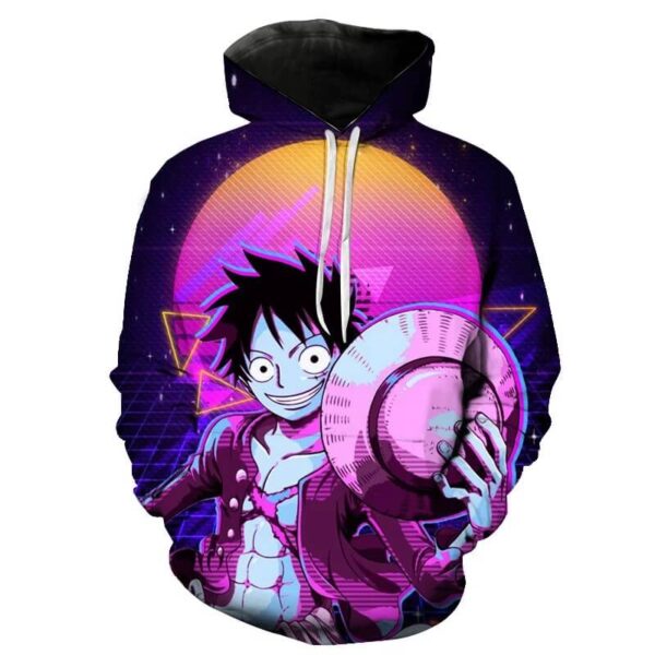 sudadera monkey d luffy