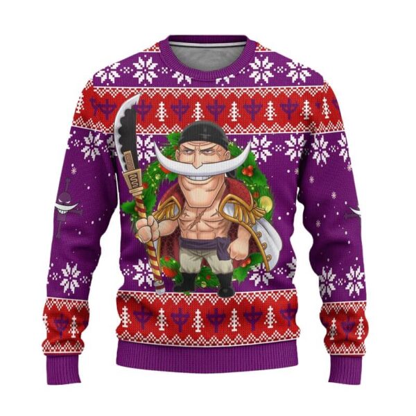 sudadera one piece barbablanca navidad