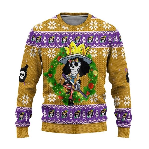 sudadera one piece brook navidad