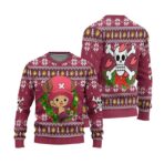 sudadera one piece chopper navidad
