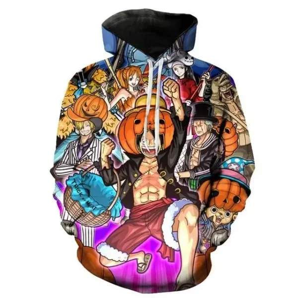 sudadera one piece halloween
