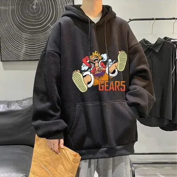 sudadera one piece luffy gear 5