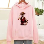 sudadera one piece luffy rey pirata