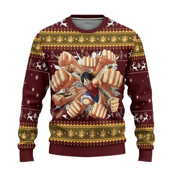 sudadera one piece navidad