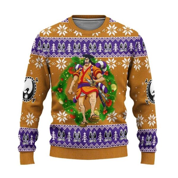 sudadera one piece oden navidad