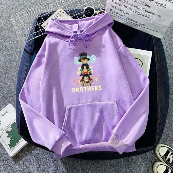 sudadera one piece sabo luffy ace