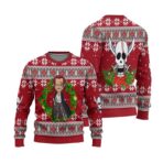 sudadera one piece shanks navidad