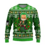 sudadera one piece zoro navidad