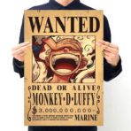 wanted luffy one piece