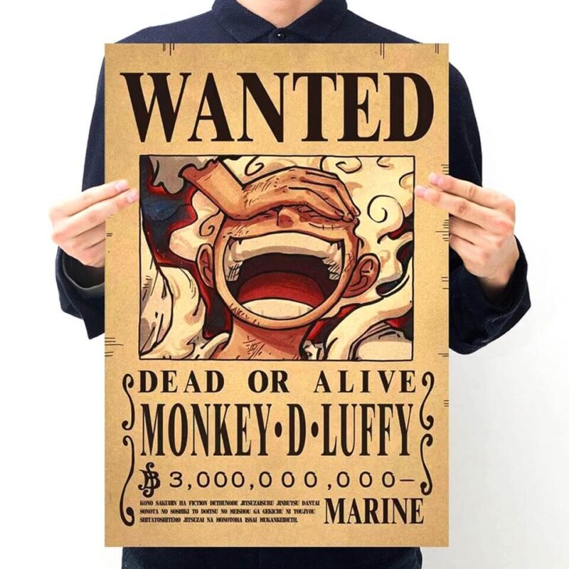wanted luffy one piece