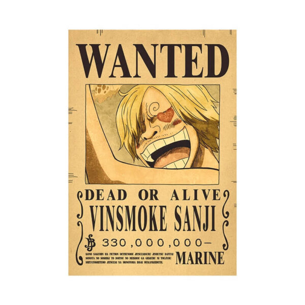 wanted sanji