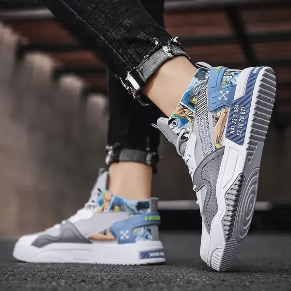 zapatillas gris zoro one piece