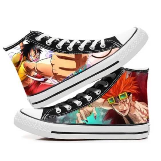 zapatillas kid vs luffy