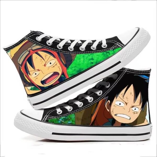zapatillas one piece luffy