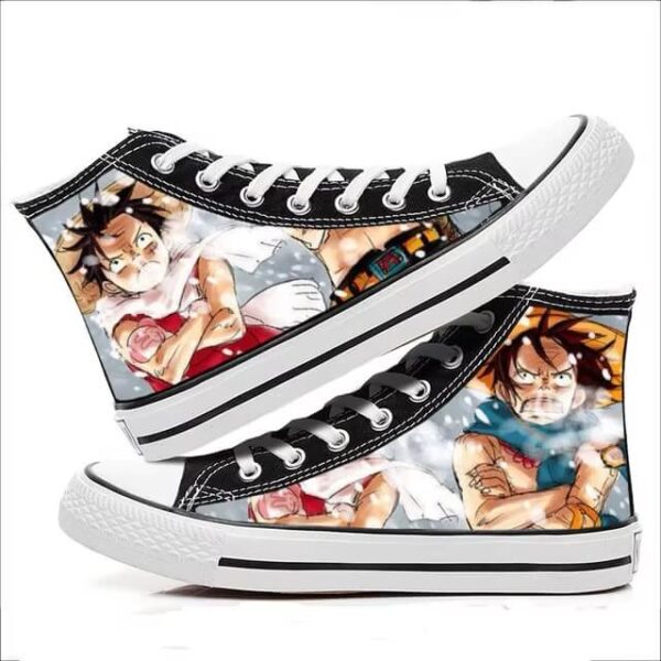 zapatillas one piece monkey d luffy